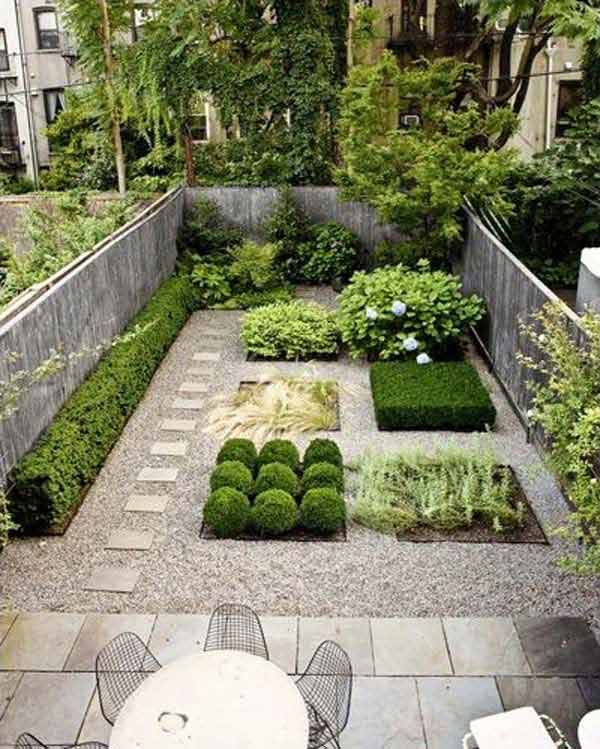 What are some landscaping ideas for a small backyard?
